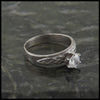 Celtic Knot Diamond Engagement Ring