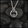 Claddagh Trinity Pendant Necklace in Sterling Silver