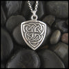 Celtic Shield necklace in Sterling Silver