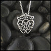 Scottish Luckenbooth Pendant or Brooch in Sterling Silver