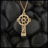 Open Celtic Knot Cross in 14K Gold