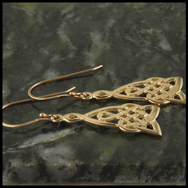Mother's knot earrings