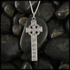 Cross of Moon sterling silver