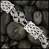 Alternating Celtic Knot link Bracelet