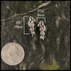 celtic trinity knot ear climbers