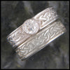 Josephine's Knot, Lover's Knot Celtic Diamond Wedding Set