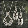 Art Nouveau Celtic Pendant in Sterling Silver