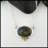 Azurite Chrysocolla Pendant