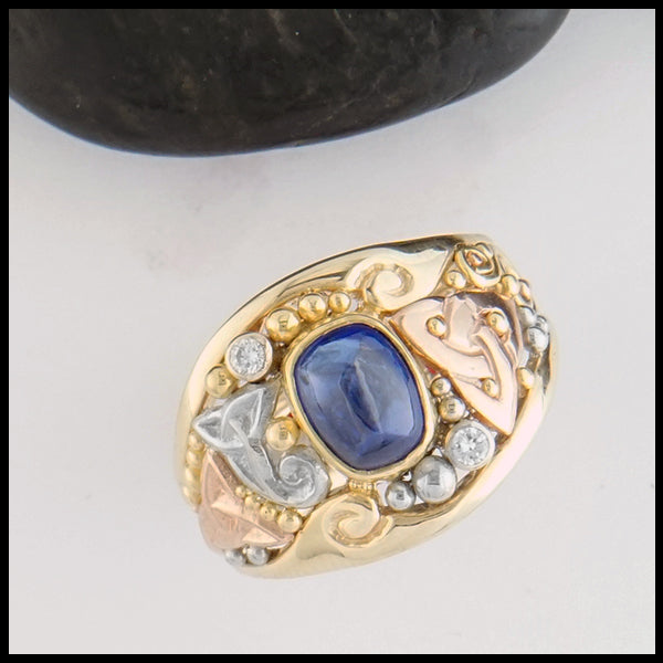 trinity knot ring