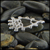 Side view of the luckenbooth brooch