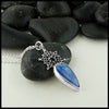 Celtic Starlight Snowflake Pendant with Kyanite
