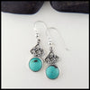 Turquoise drop earrings
