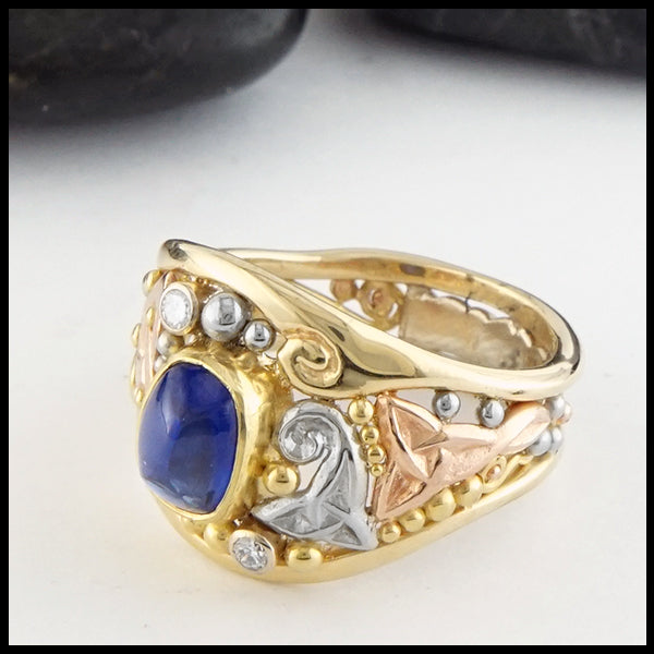 trinity knot ring