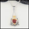 Pink Tourmaline Pendant