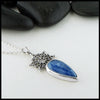 Celtic Starlight Snowflake Pendant with Kyanite