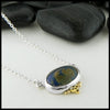 Azurite Chrysocolla Pendant 