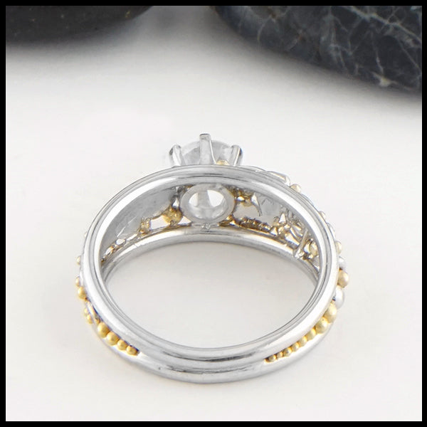 rear of ring 
