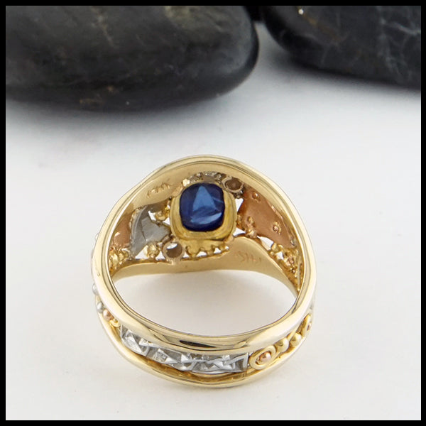 trinity knot ring