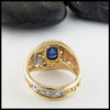 trinity knot ring