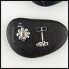 1/4 inch Daisy Flower Post Earrings