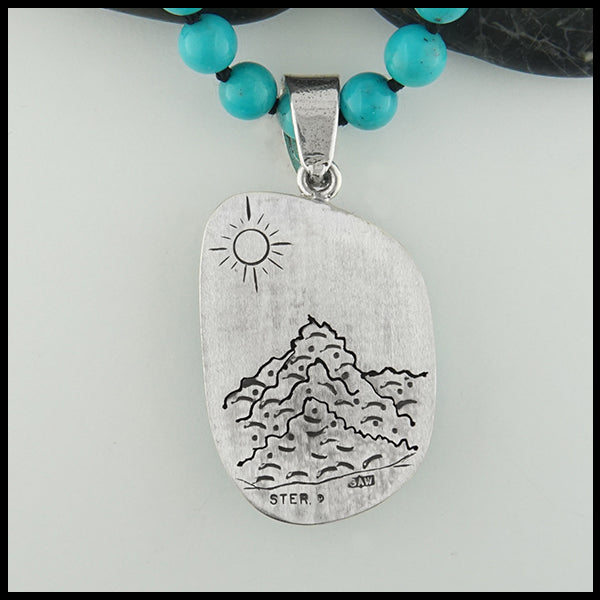 engraving on back