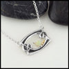 Heart Shaped Opal Necklace
