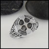 Grand Ornate Cross Ring
