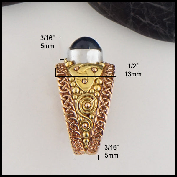 custom sapphire ring