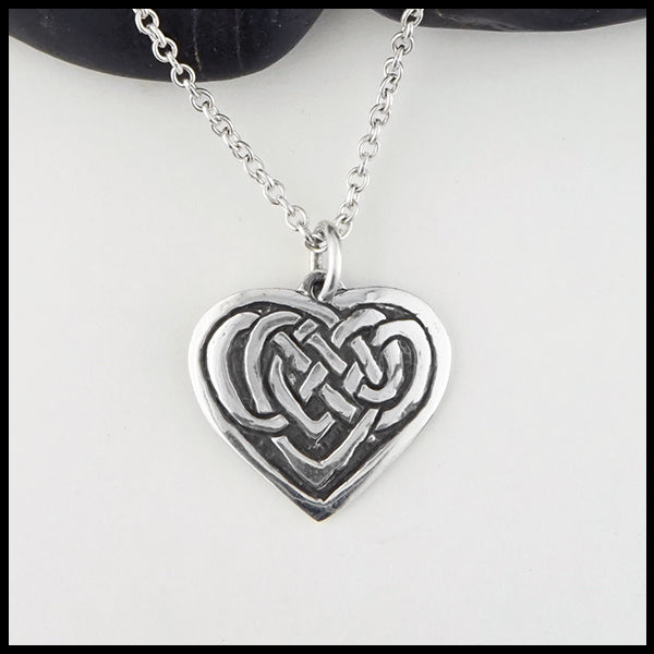 Personalized Jeannie Heart Pendant