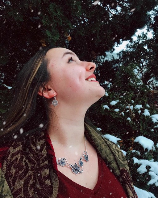 Custom Celtic Snowflake Necklace