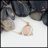 Gold Trinity Opal Necklace
