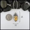 mookaite pendant measurements 35mm long by 17mm wide