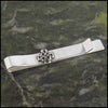 Men's Celtic Knot Jewelry Set, Cufflinks, Tie Bar or Tie Tac in Sterling Silver