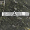 Triquetra or Trinity Knot Mens Sterling Silver Jewelry Set