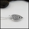 side view of pendant