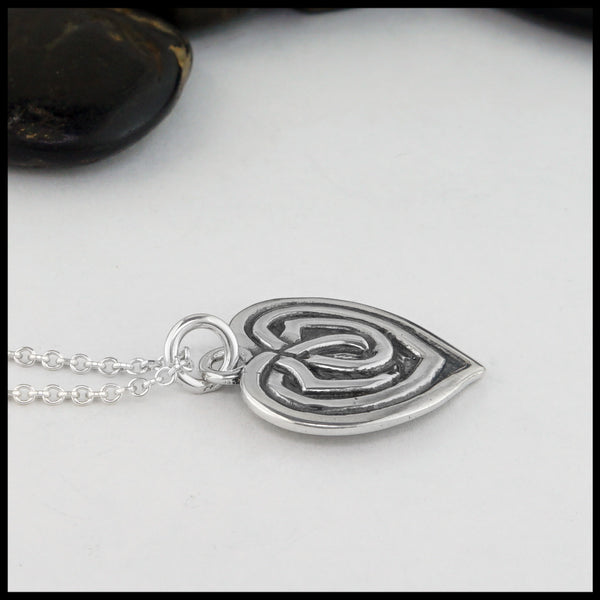 side view of pendant