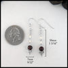 size 30mm 1 3/16" length and 7mm 9/32" width 