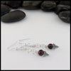 side view of earrings