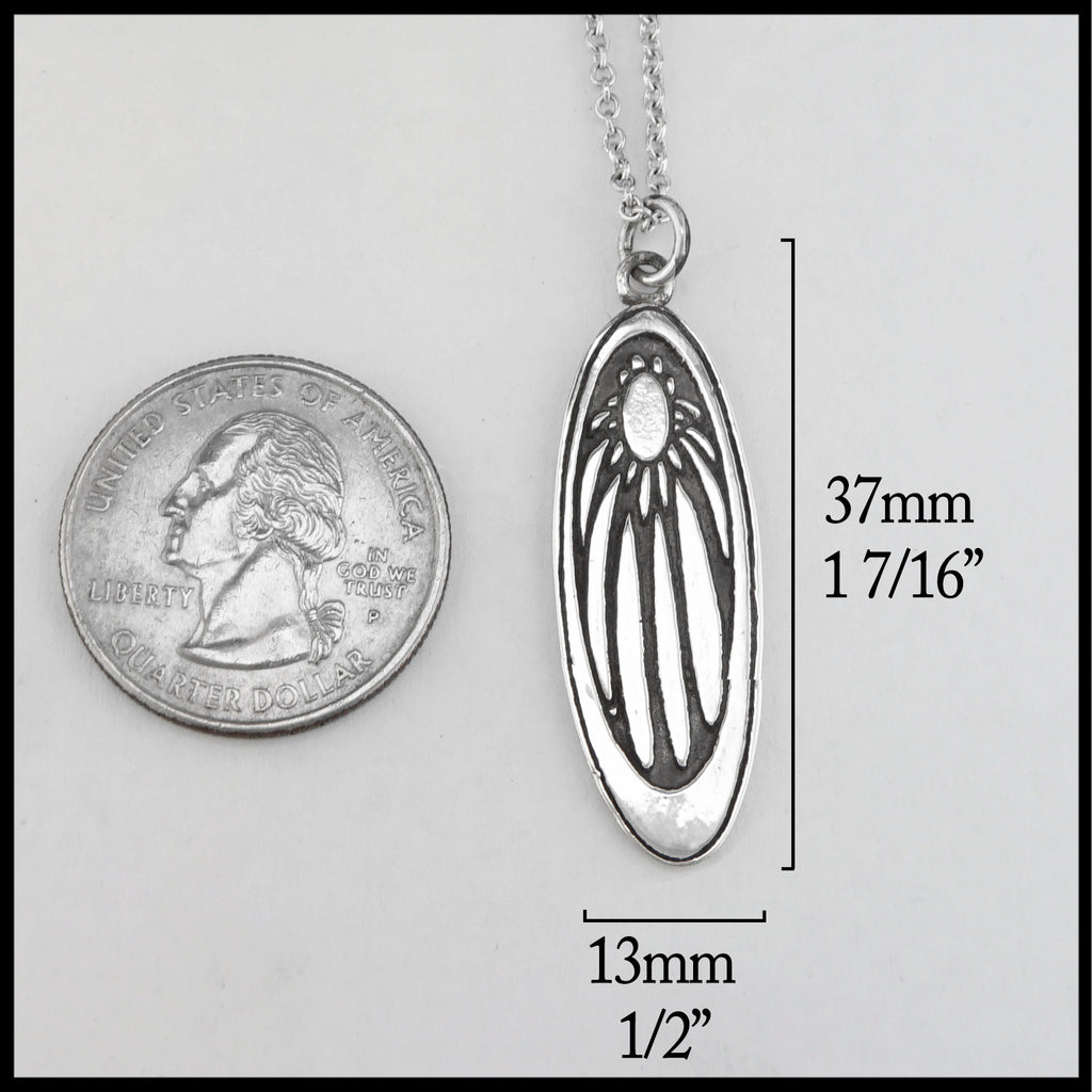 length 37mm 1 7/16" width 13mm 1/2"