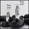 narrow 5mm wide 8mm 