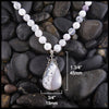 Dendritic Opal measurements 3/4" by 1 3/4".