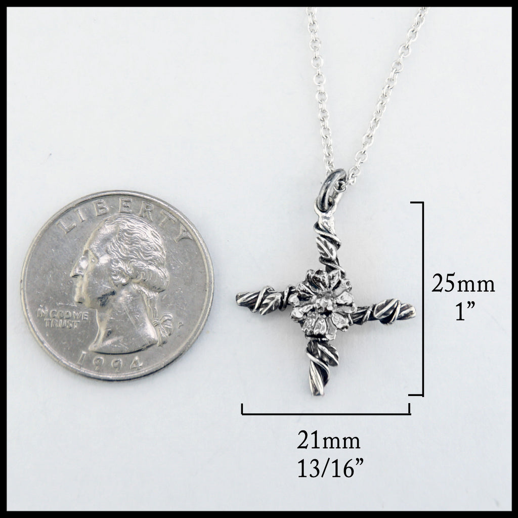 small 25mm 1" length 21mm 13/16" width