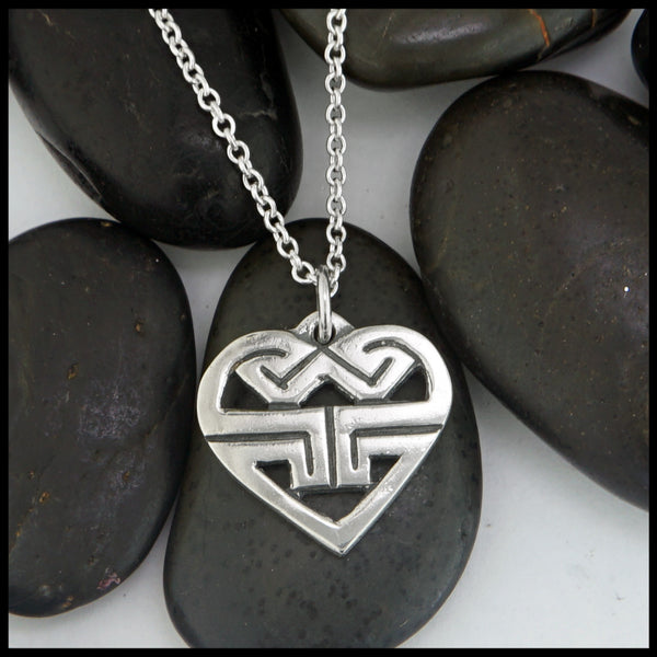 sylvia heart pendant 