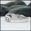 stamp SAW sterling silver